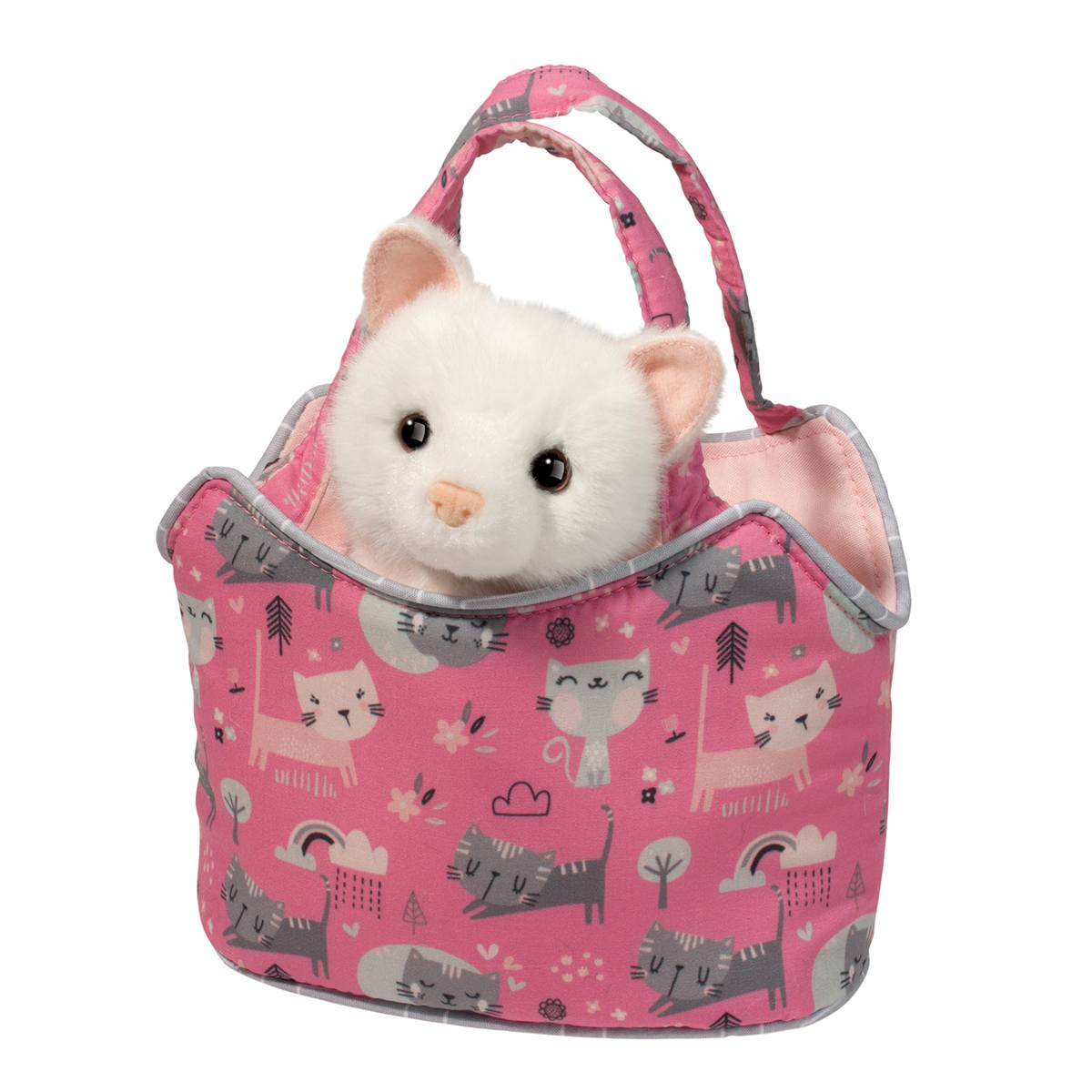 2219.jpg Purr-Fect Pals Sassy Sak with White Cat - Image 1