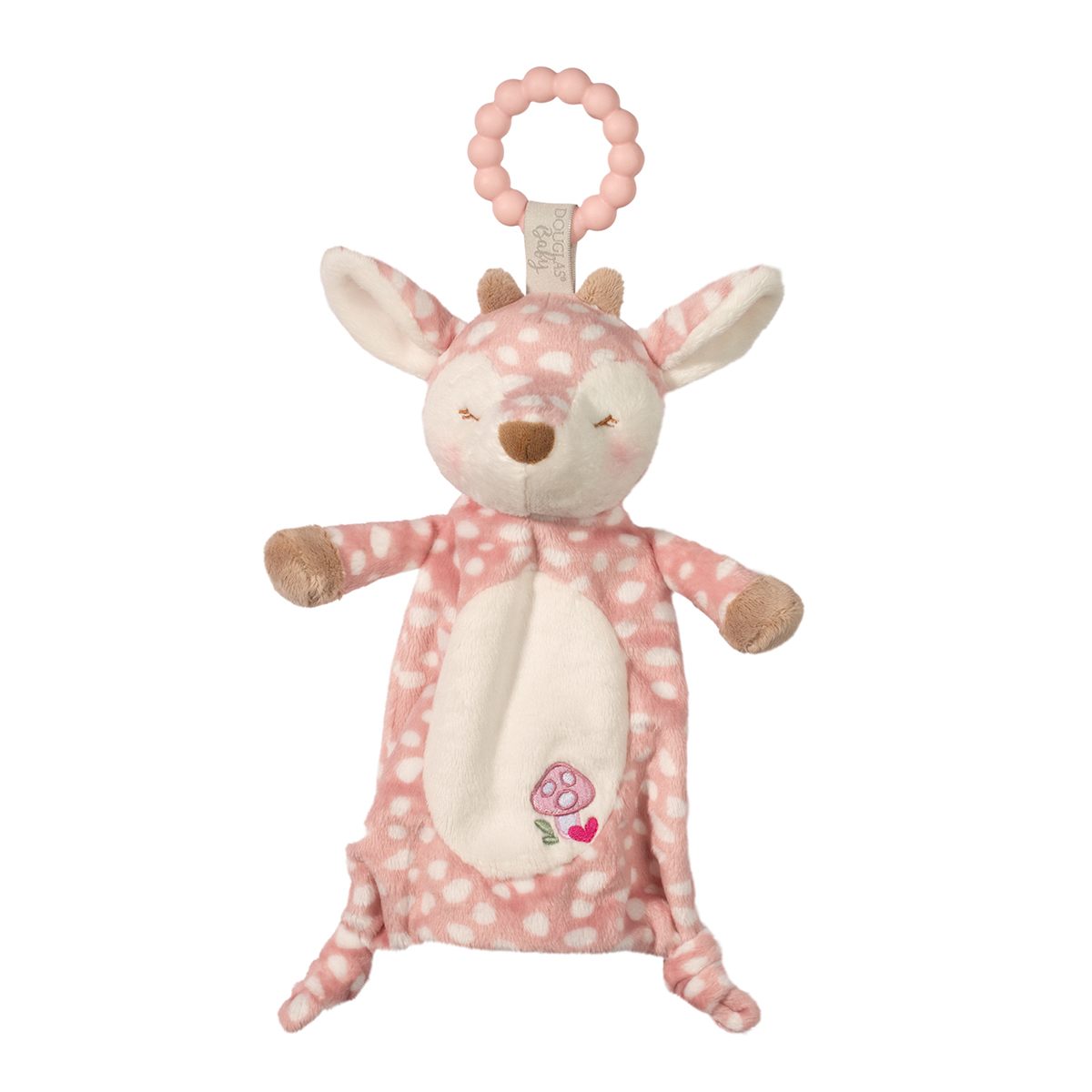 6372.jpg Farrah Pink Fawn Teether - Image 1